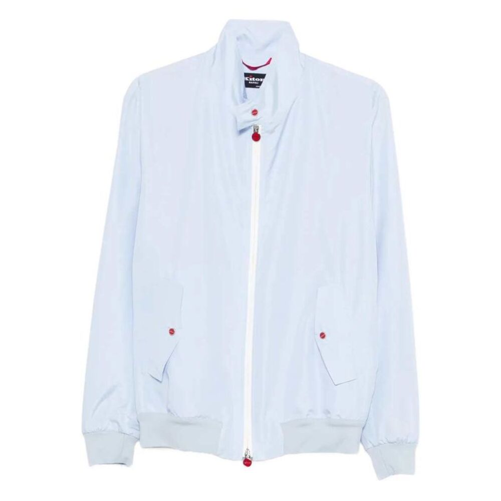 Kiton Men Jacket With Zip Pocket